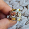 Rectangle Cz ring