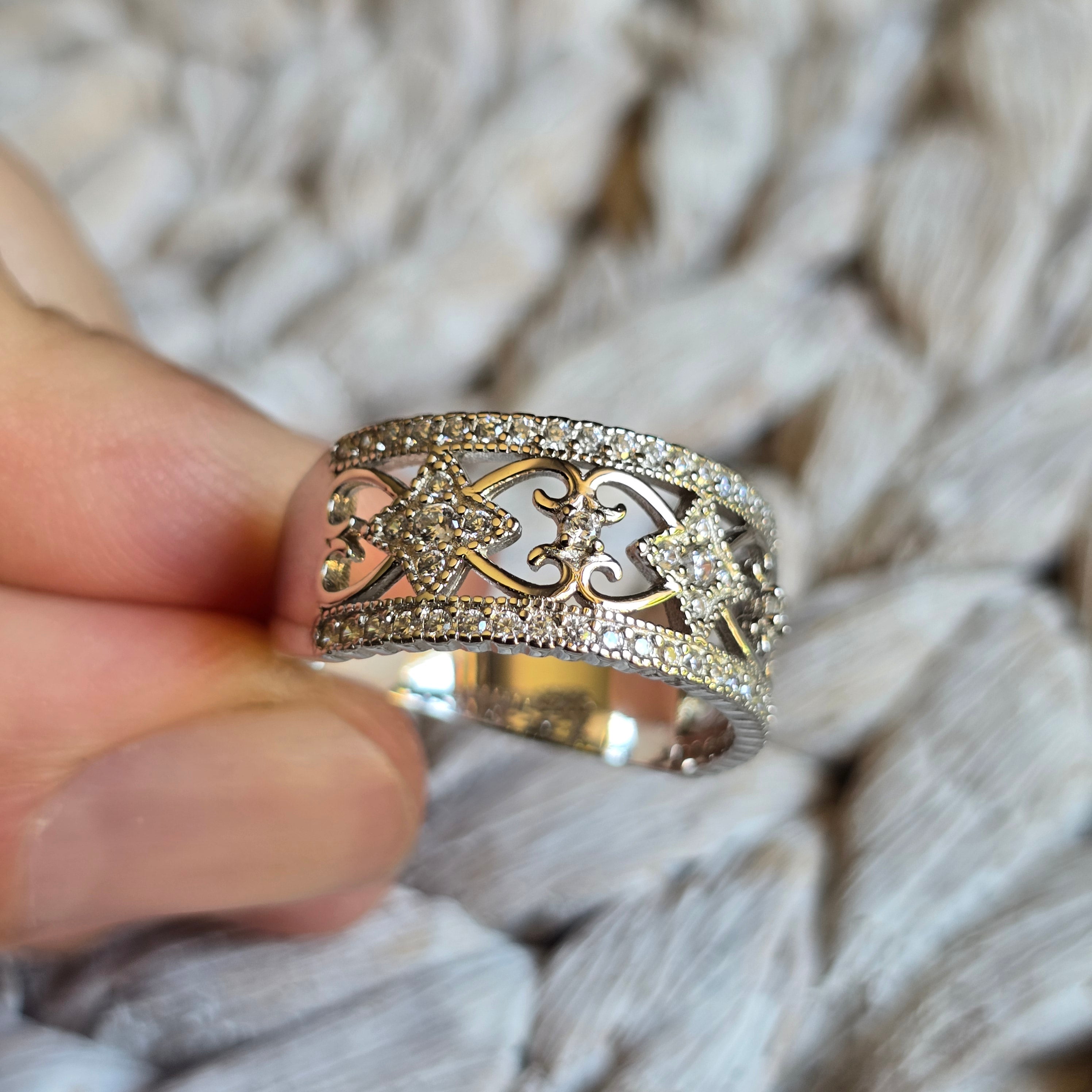 Antique Cz ring