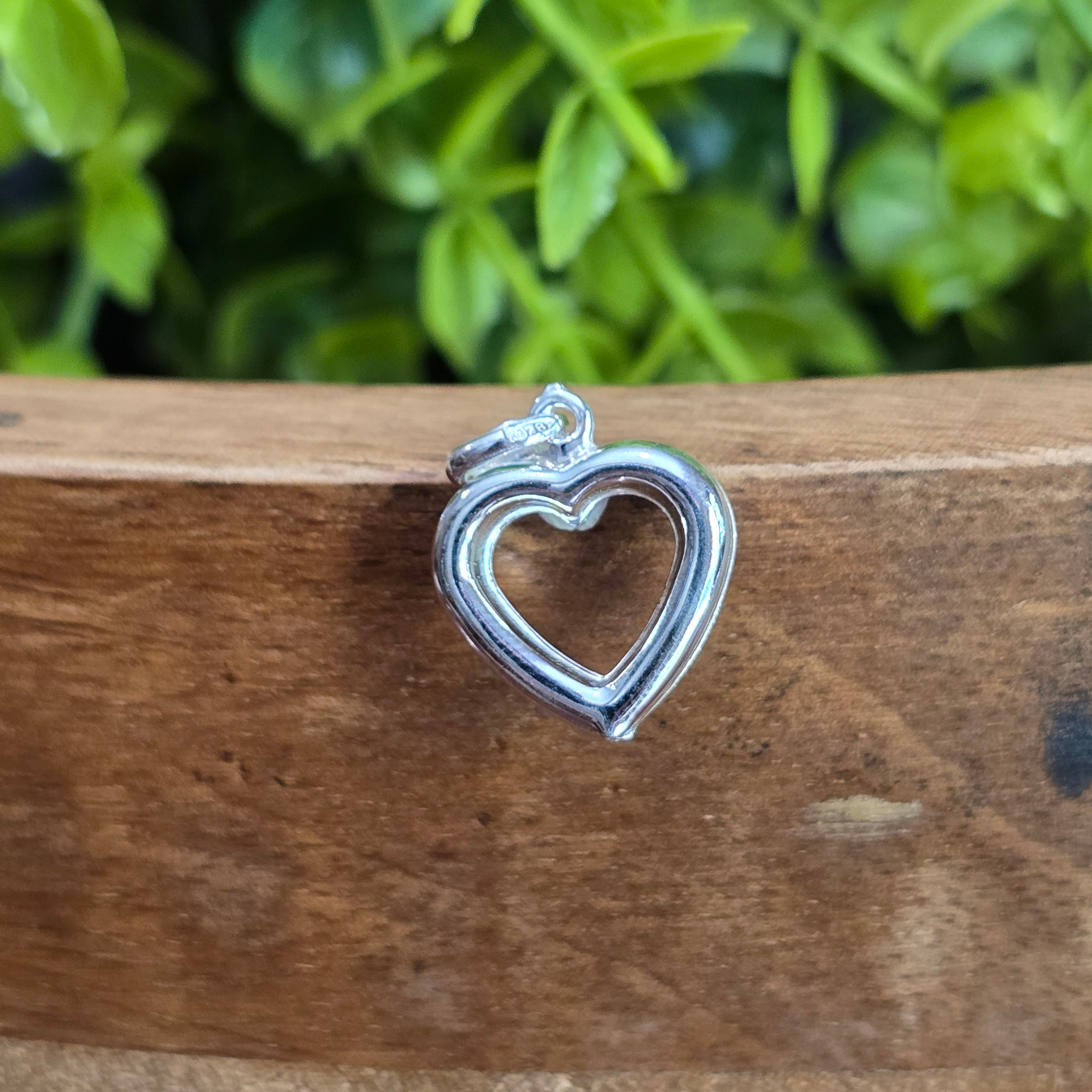 18mm Heart Pendant