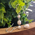 42mm Oval/Round Pearl Dangling