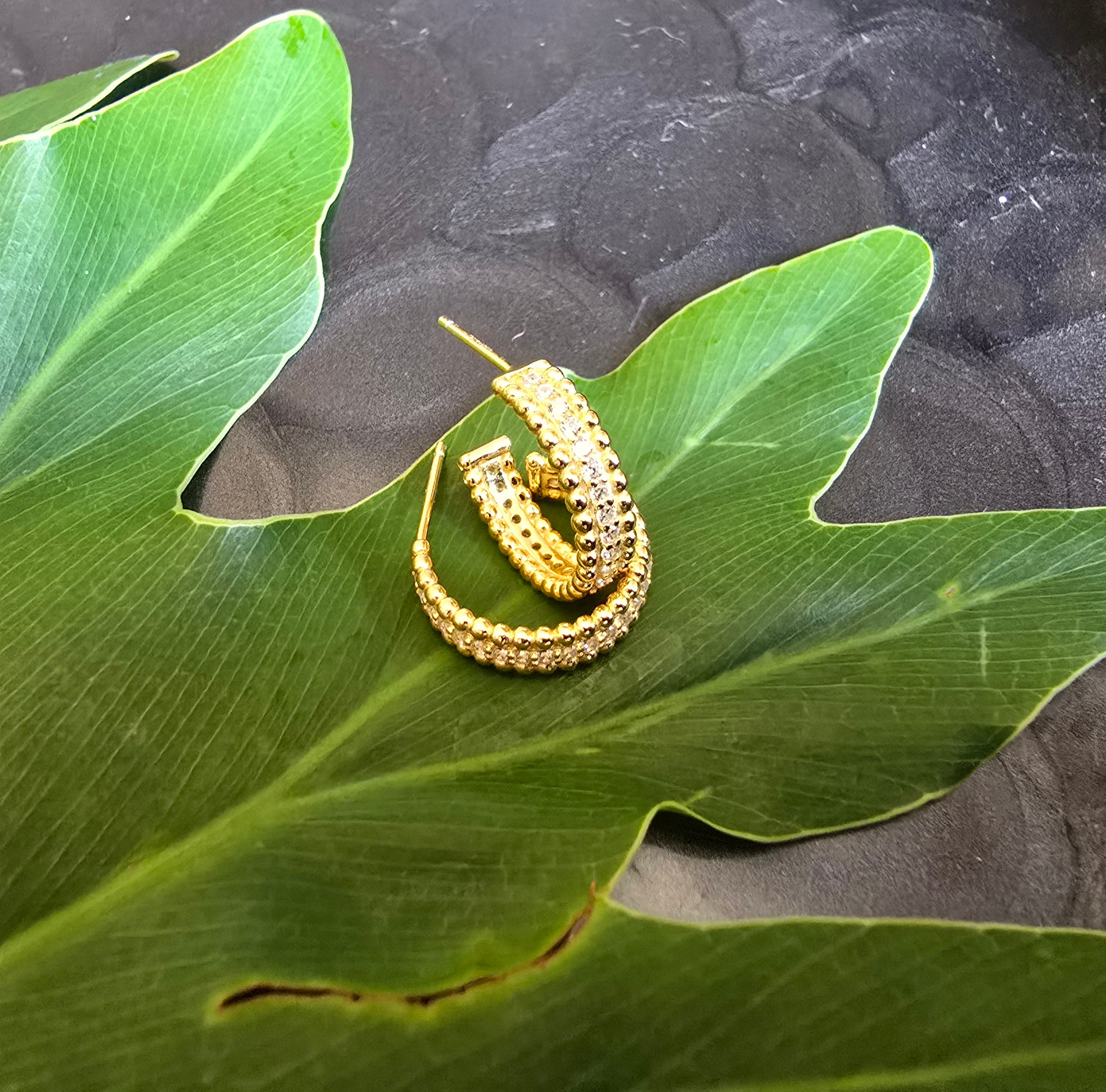 16mm Cz Hoop Stud