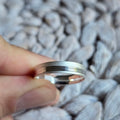 Brushed Grooved ring