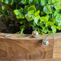 10mm Silver Ball Dangling Earrings