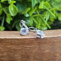 Cz Dangling earrings