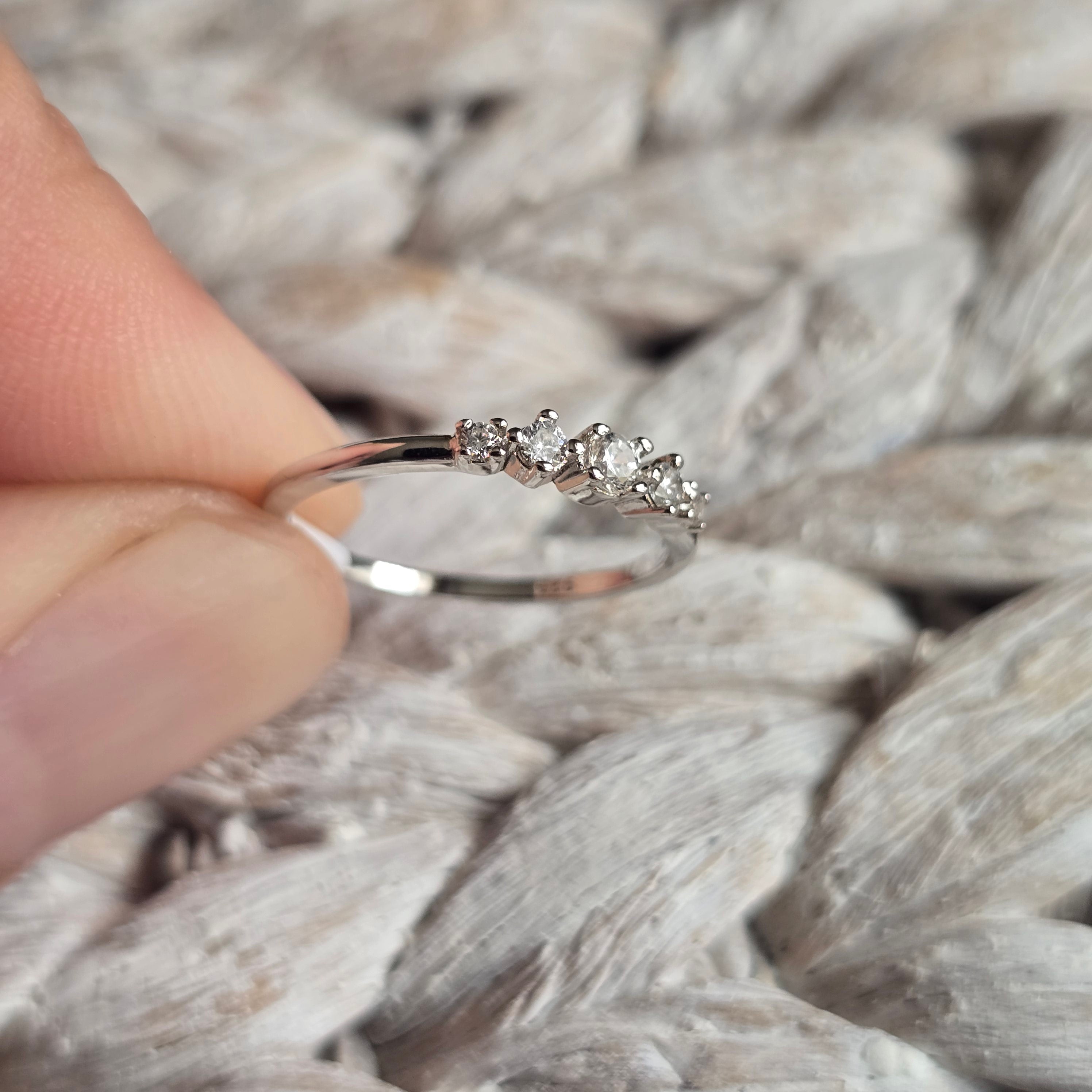 Dainty Cz ring
