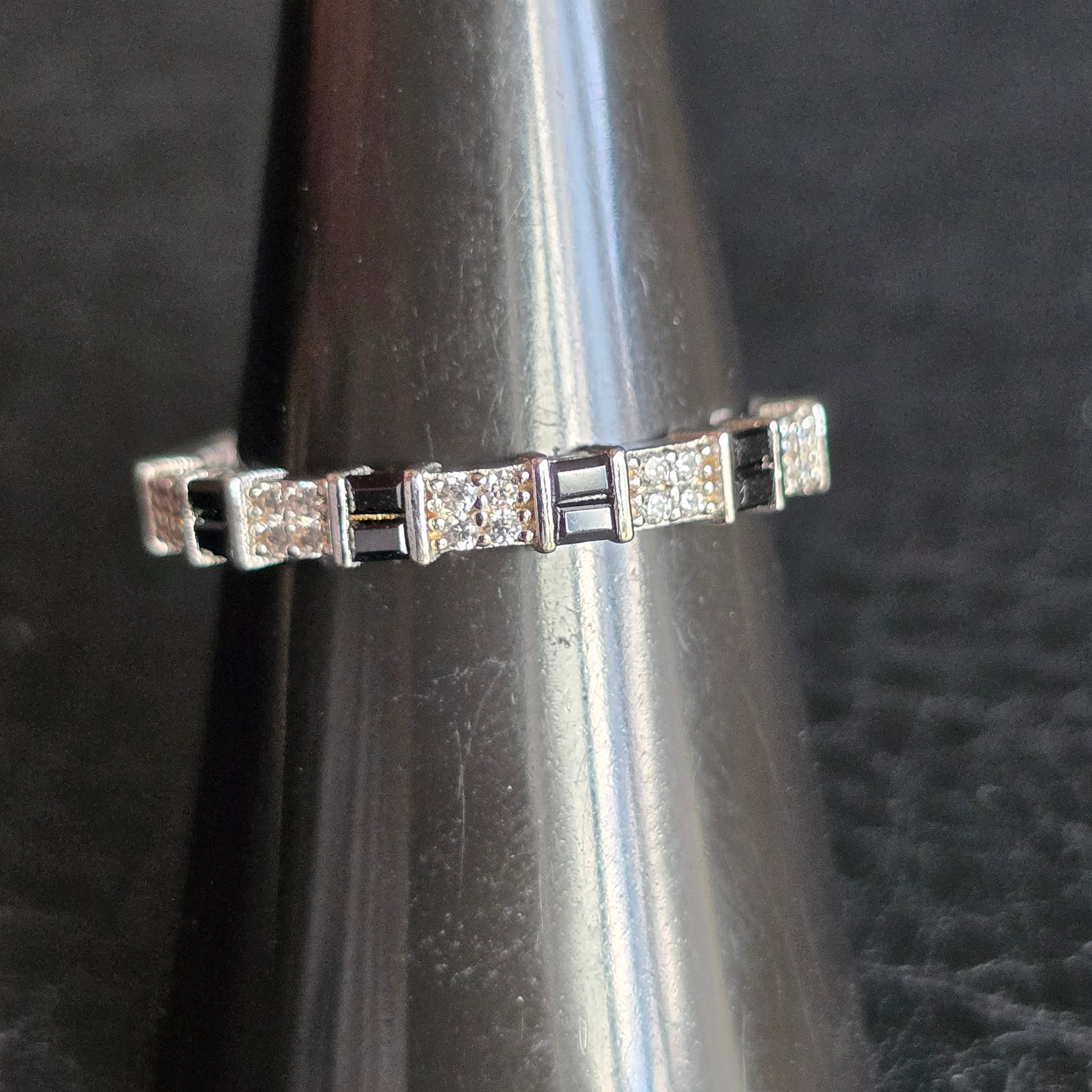 Fine Black Onyx ring