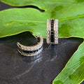 16mm Black Onyx Cz Studs