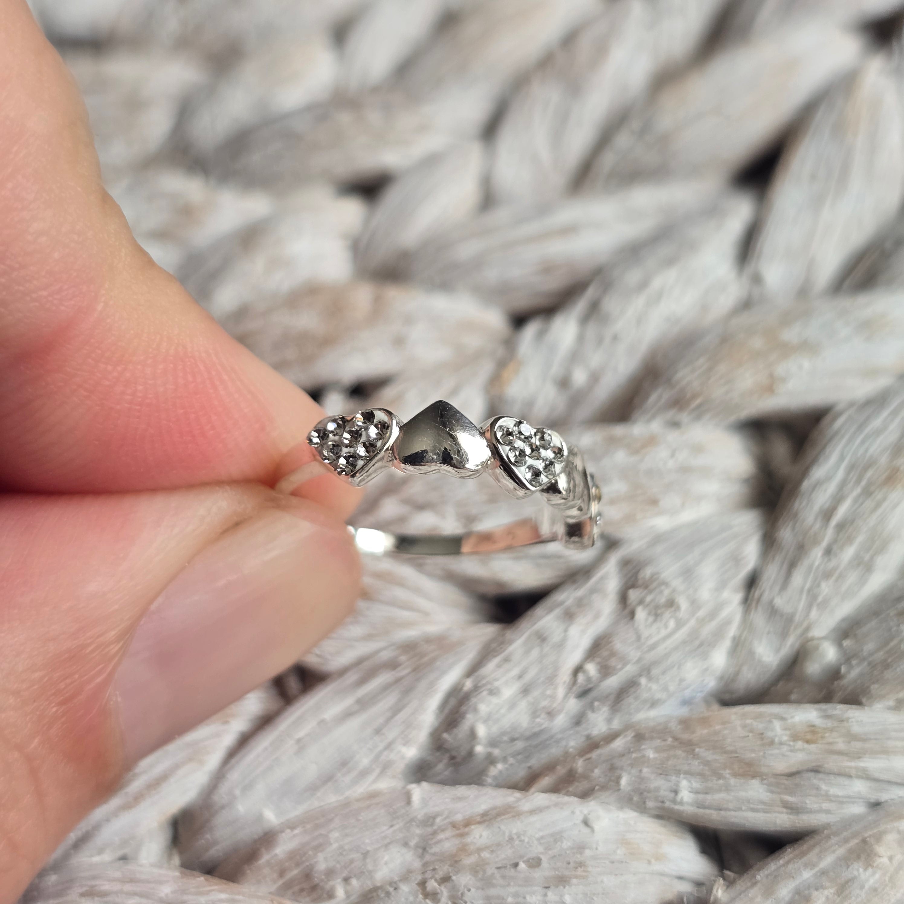 Heart Stack ring
