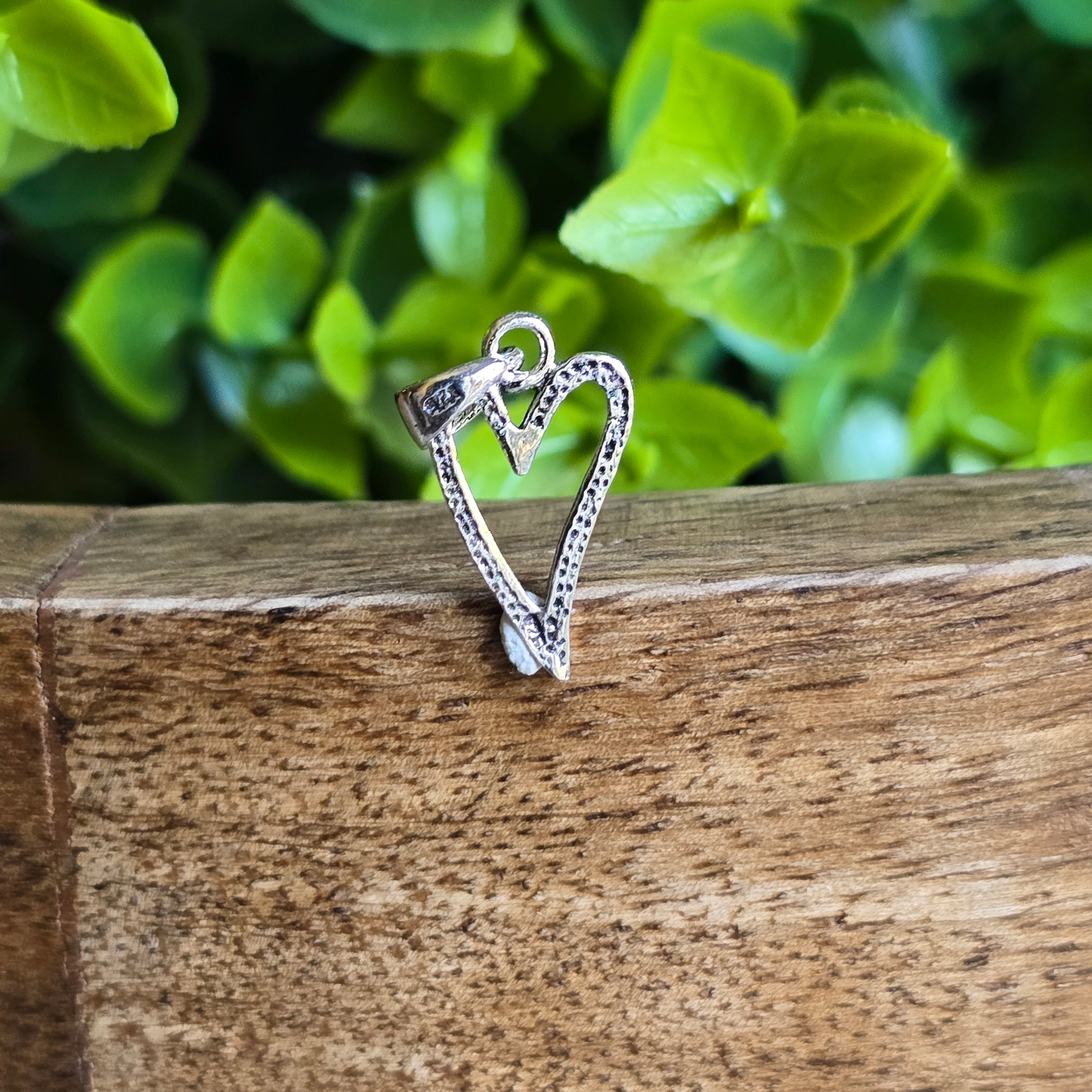 17x10mm Heart Pendant
