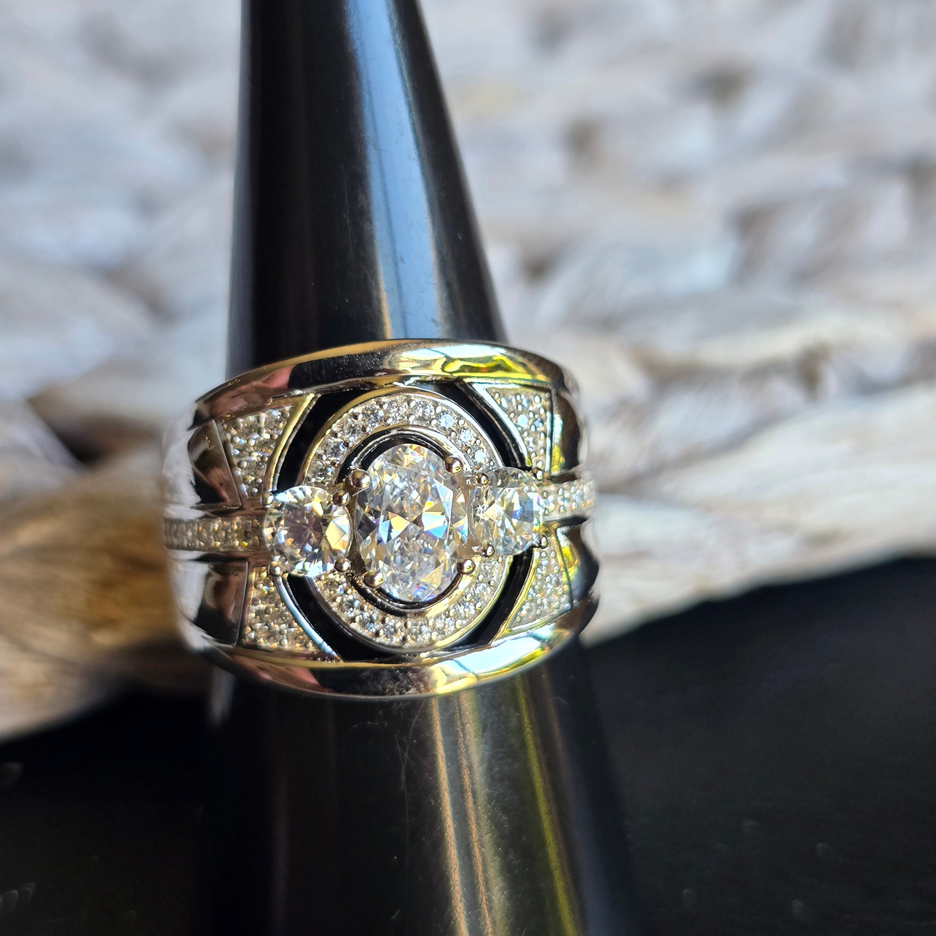 Oval Halo Ring