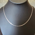 45cm 1.7mm Mariner Flat Link Necklace