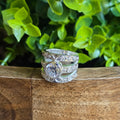 Filigree Cz Ring