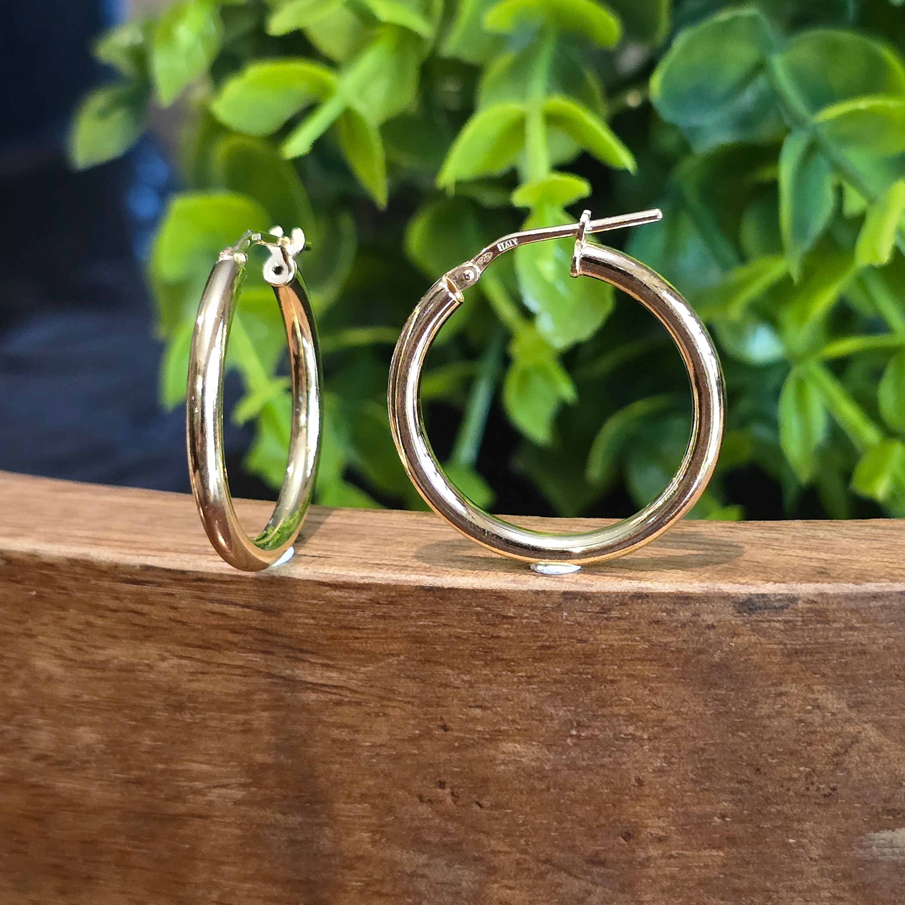 25mm Gold Hoop