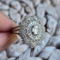 Flower Cz ring