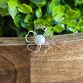 20mm Pearl Flower Pendant