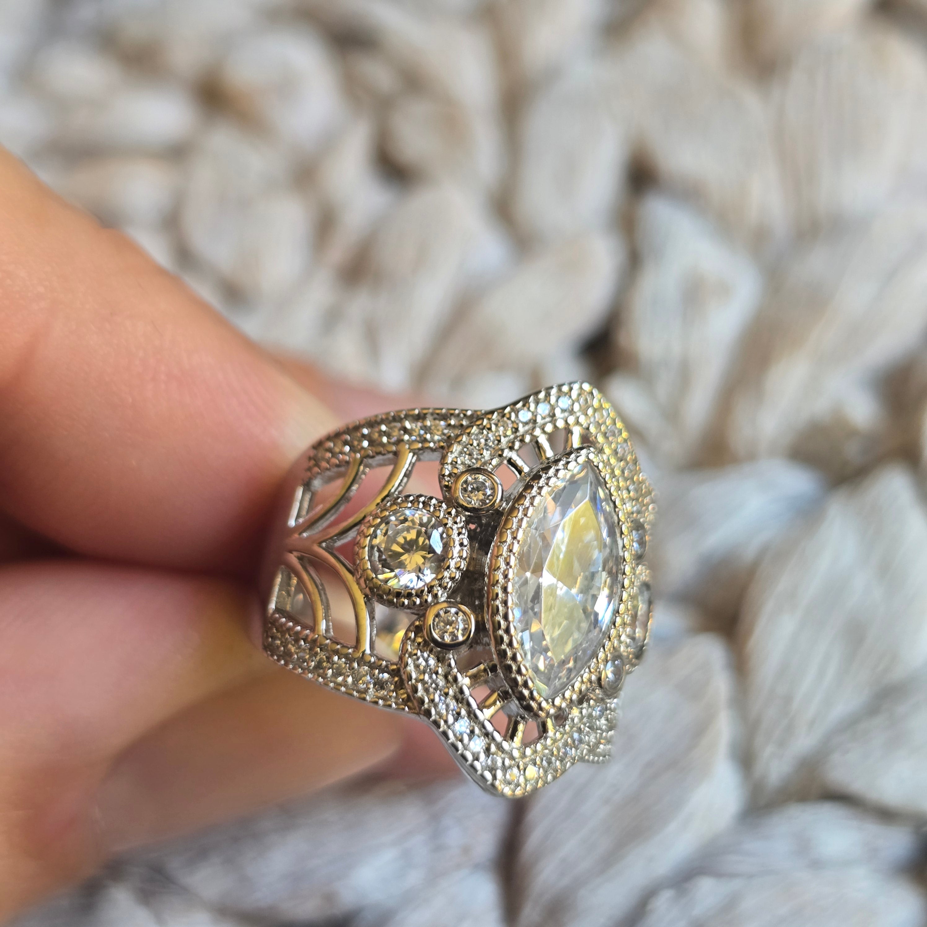Marquise Antique ring