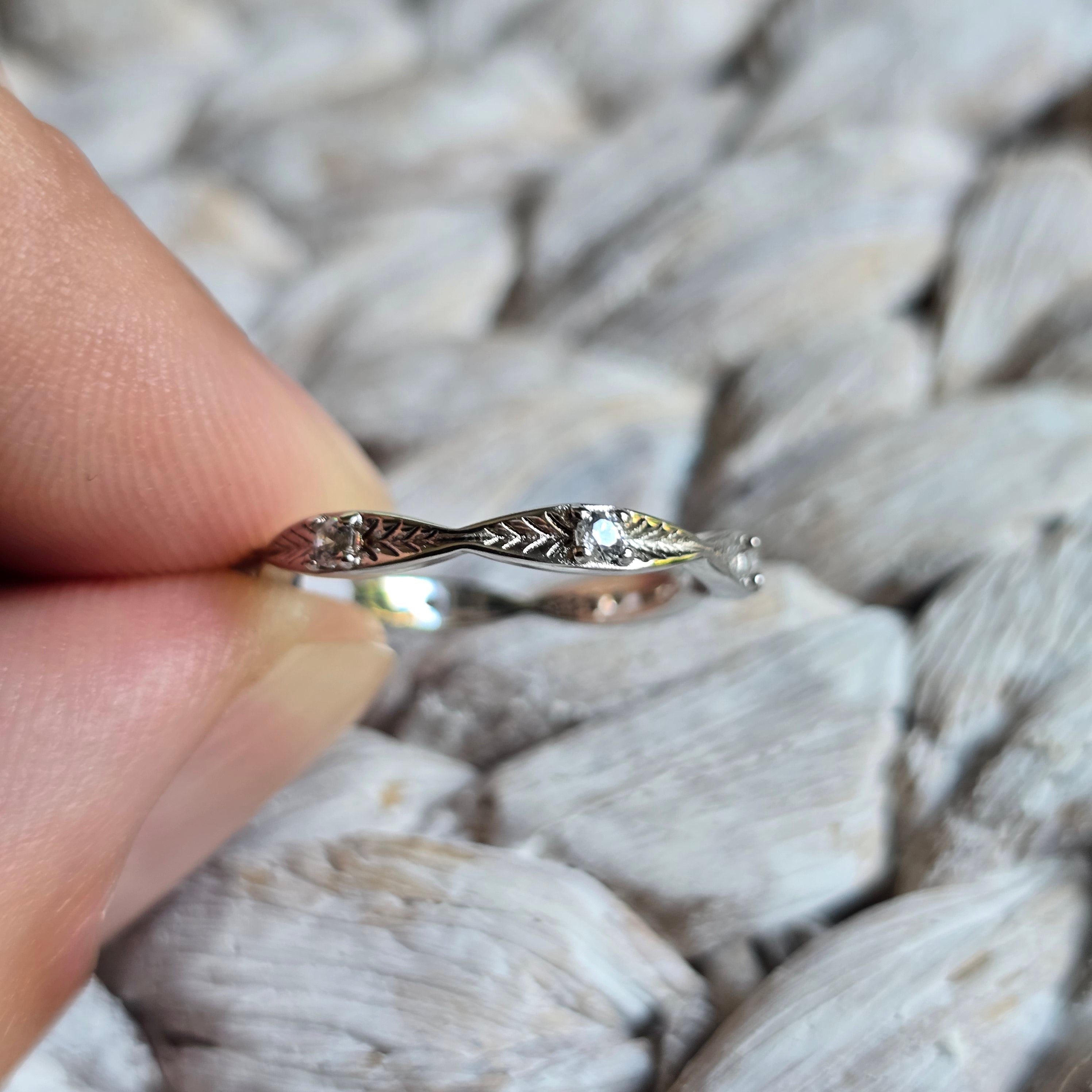 Fine Round Cz ring