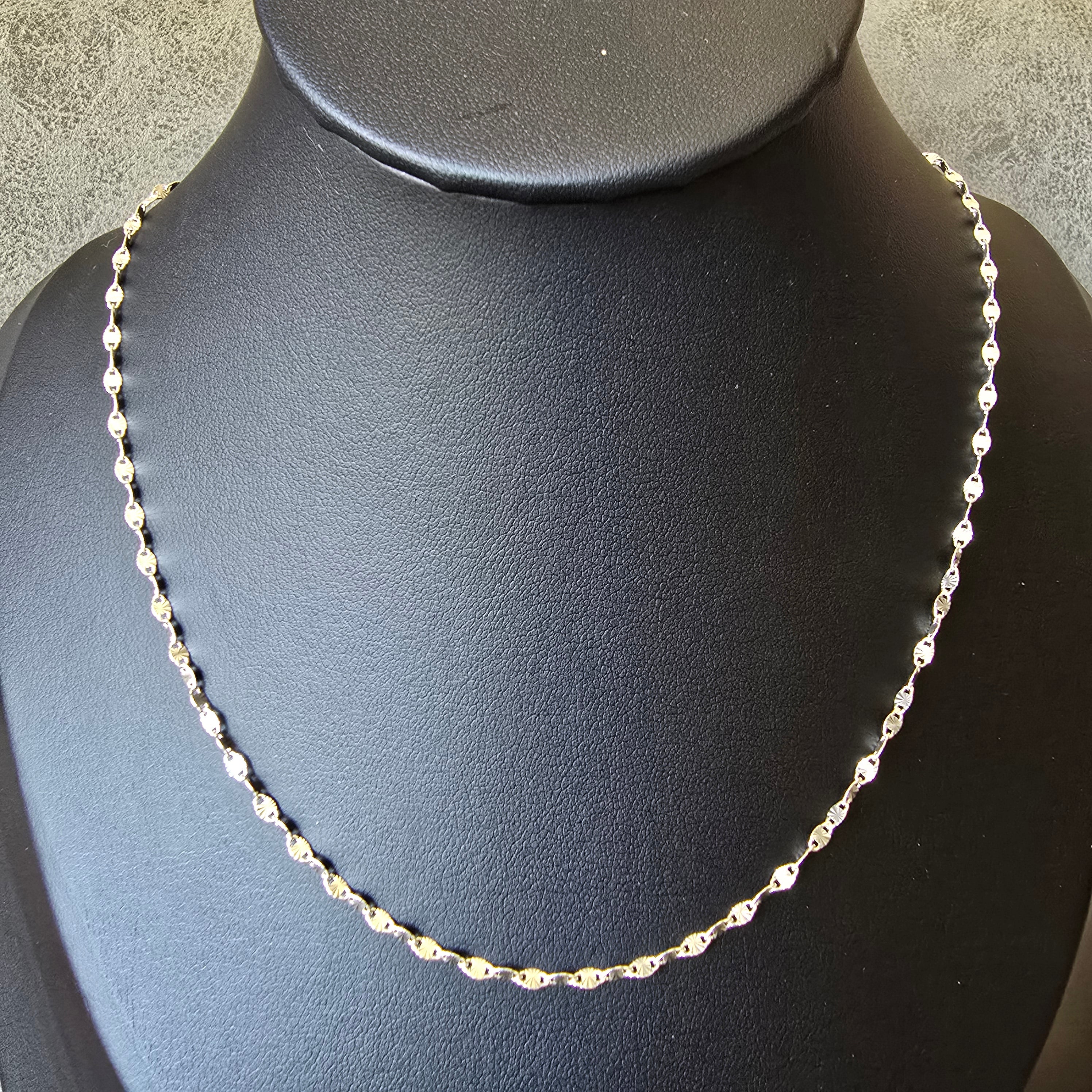 2mm Valentino Sequin Necklace