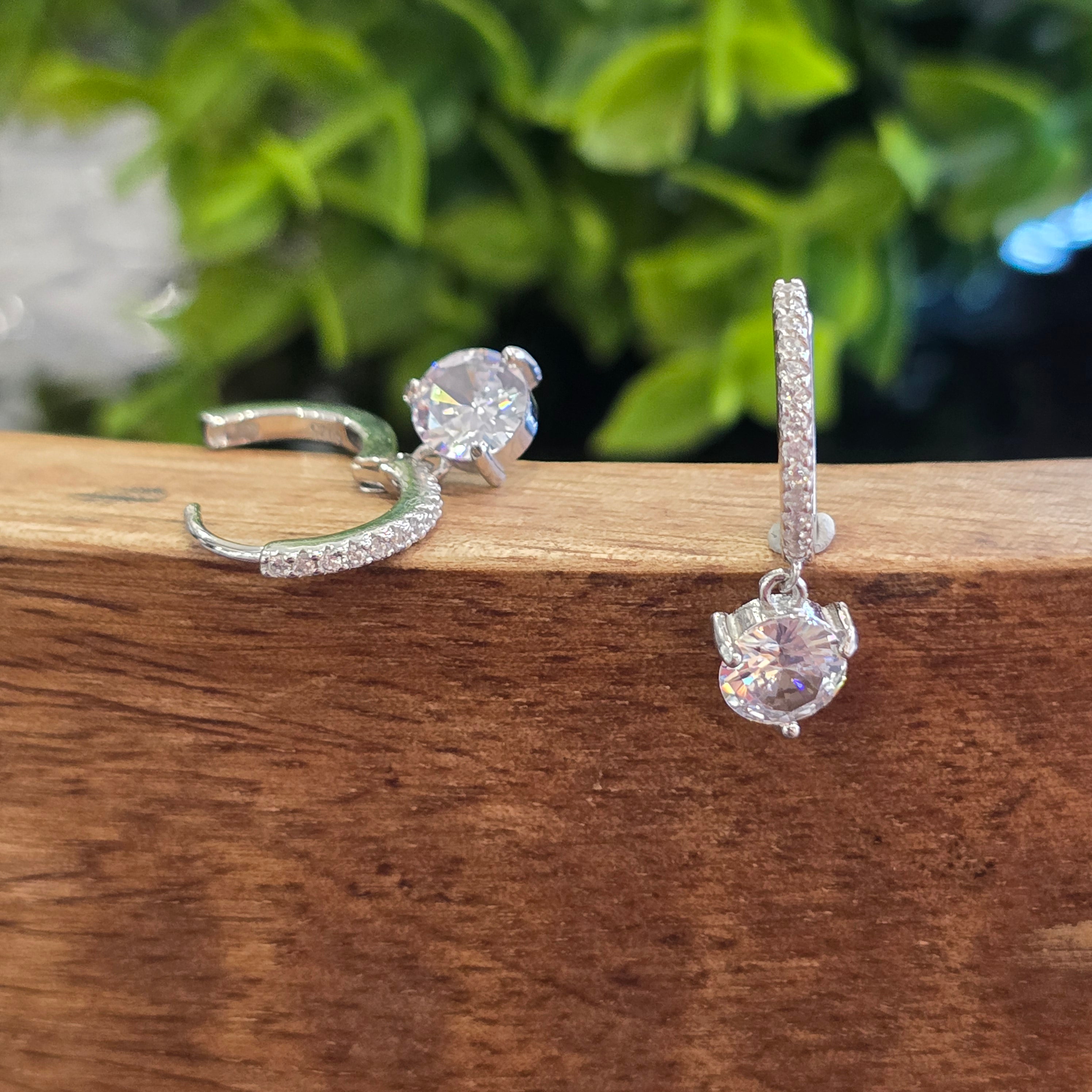 22mm Dangling Round Cz