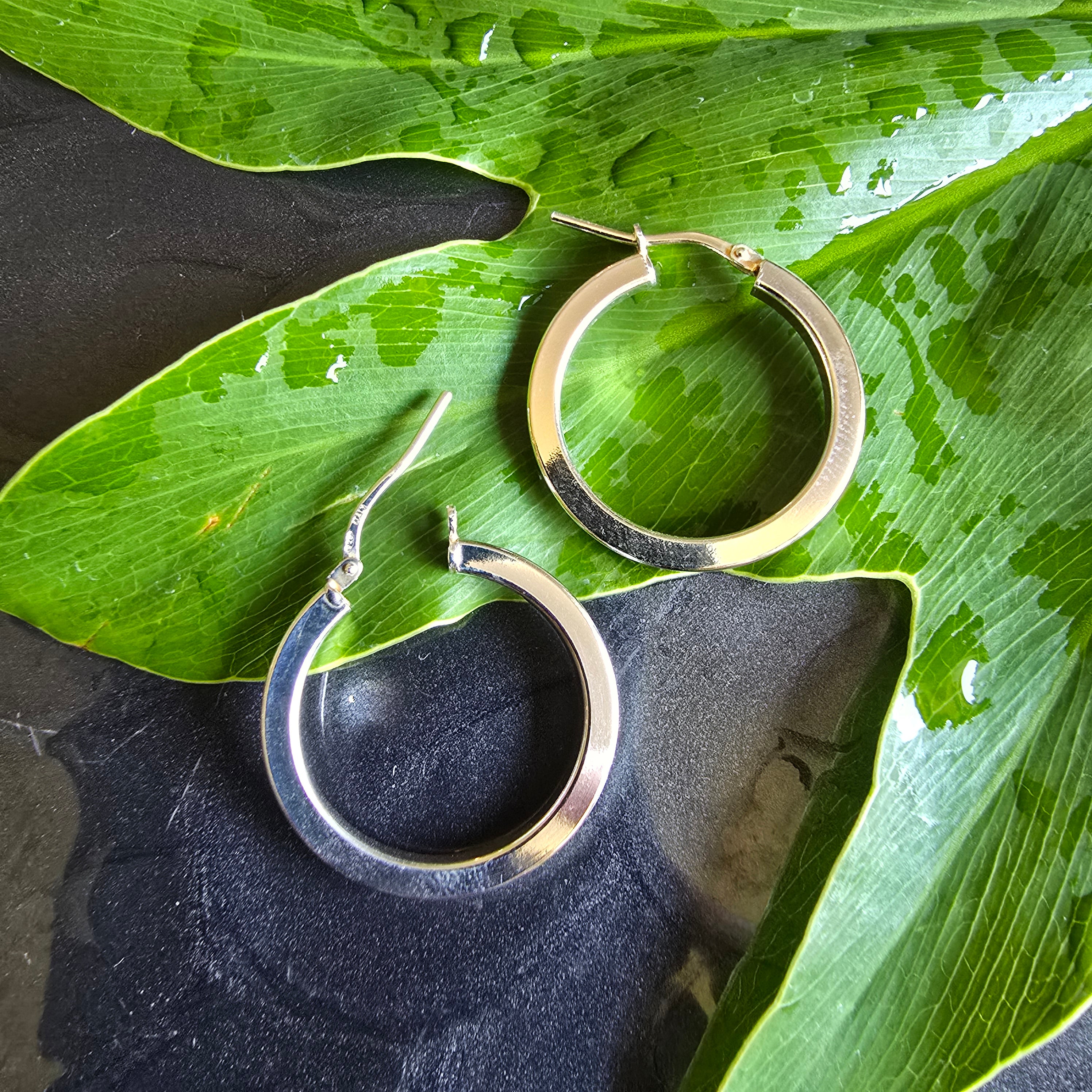 25mm Round Square Hoops