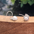 20mm Dangling Pearl Cz Halo