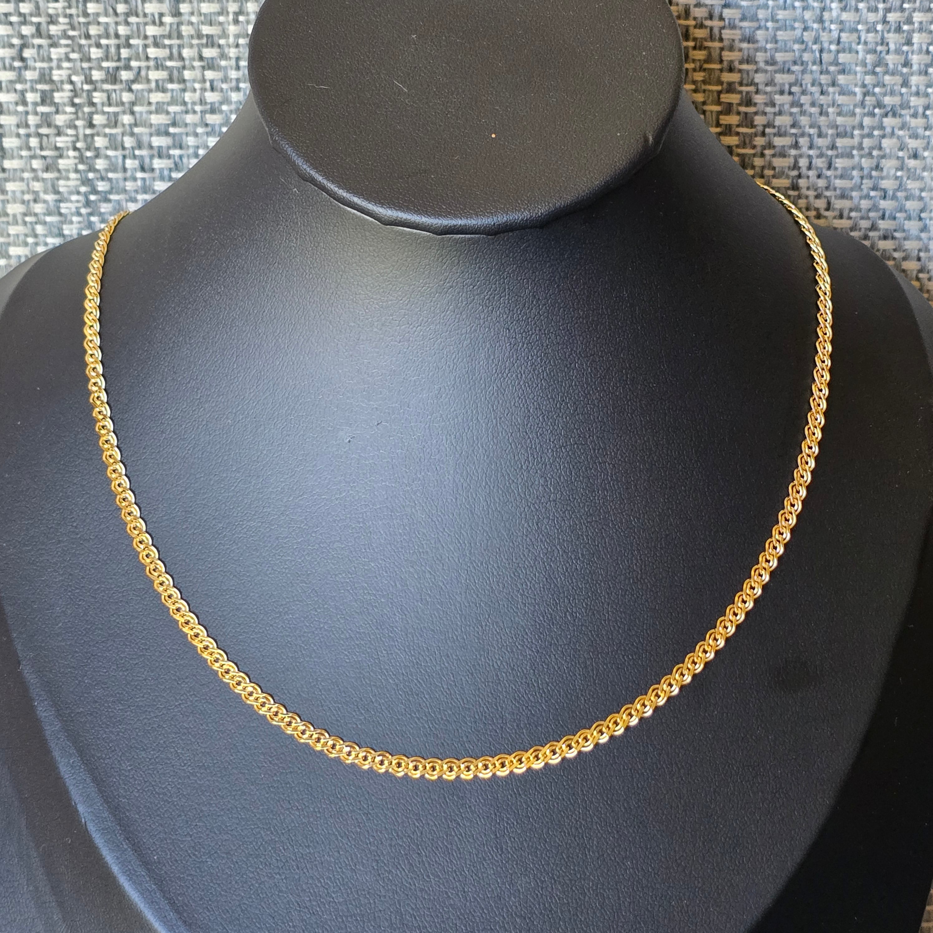 45cm Snail Chain Gold