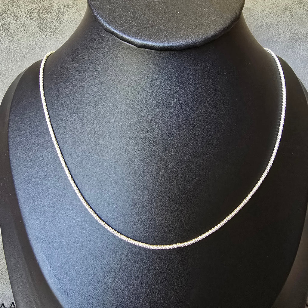 1.6mm Popcorn Necklace