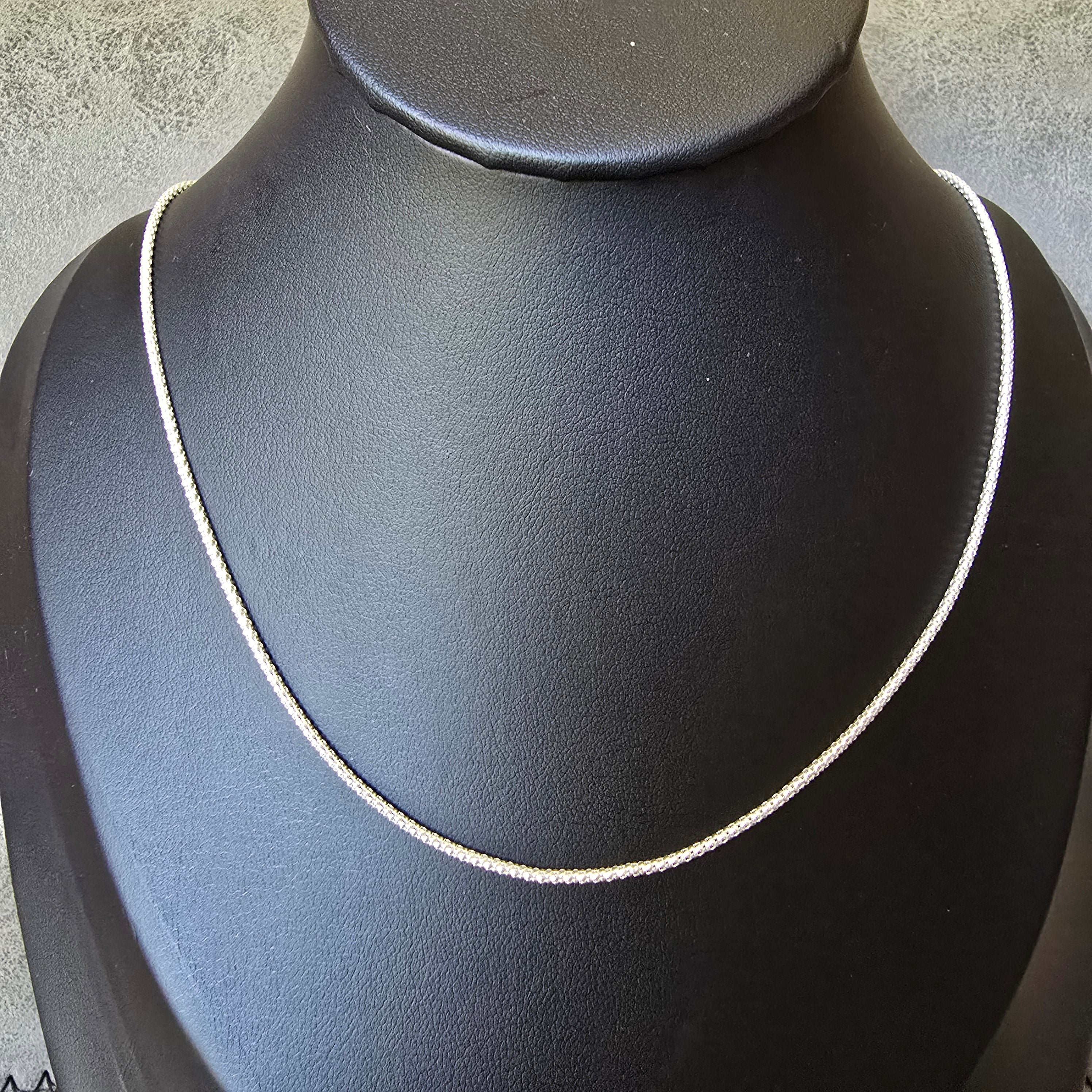 1.6mm Popcorn Necklace