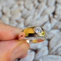 Round Plain Cz ring