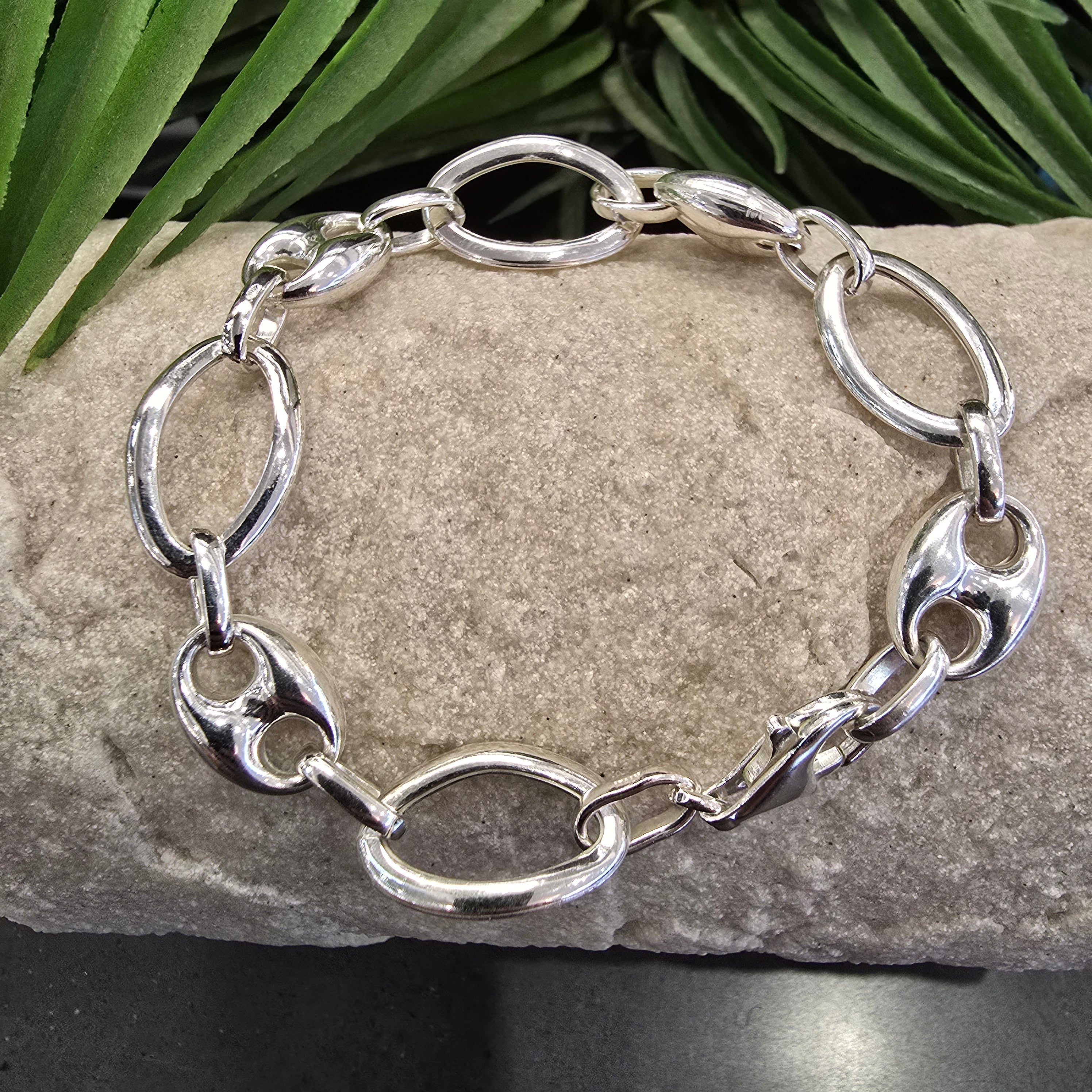 20.5cm Oval Gucci Link Bracelet