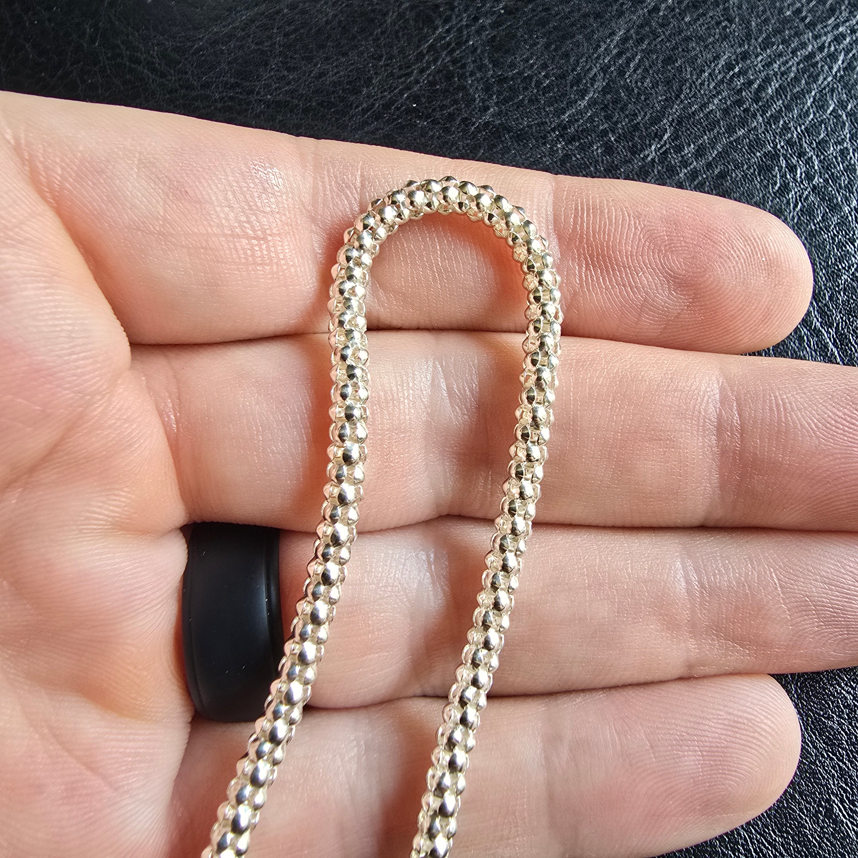 3.5mm Popcorn Necklace