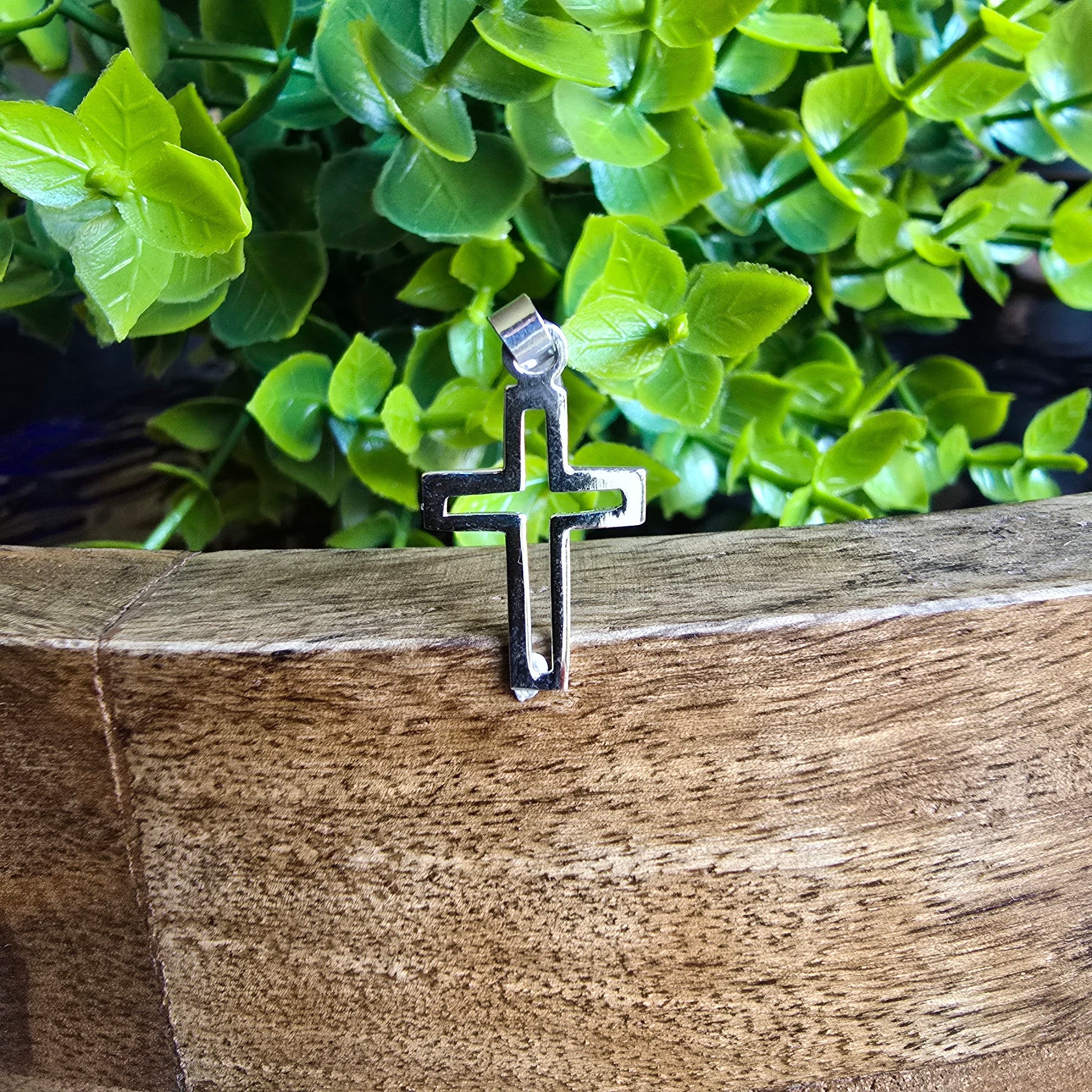 22x12 Cross Pendant
