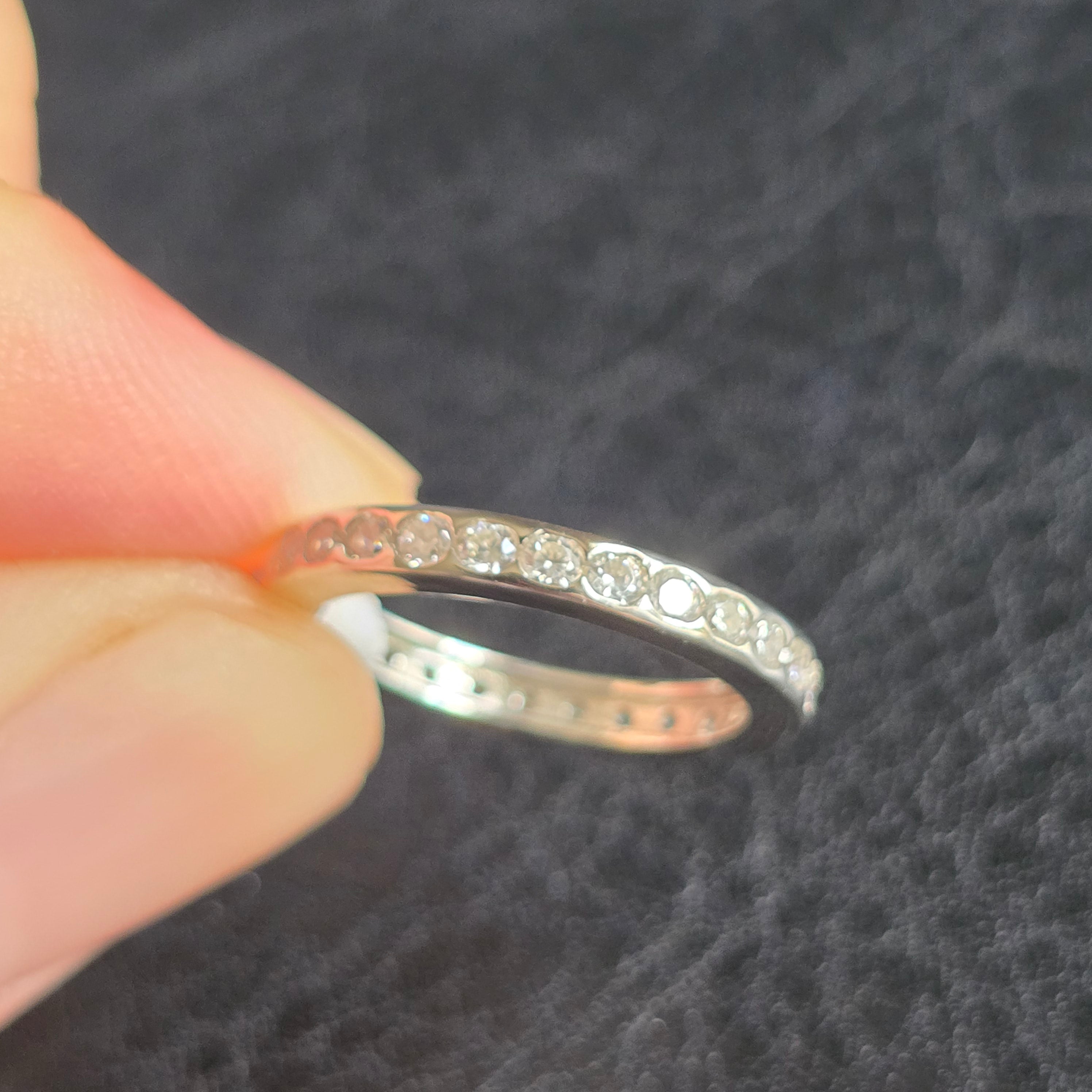 Round Eternity ring