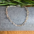 19cm Oval/Round Link Bracelet