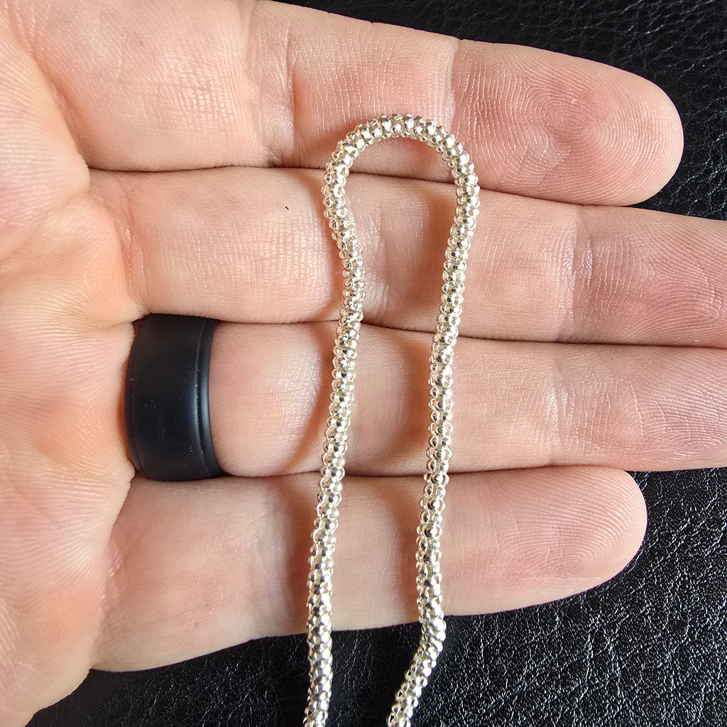 2.7mm Popcorn Necklace