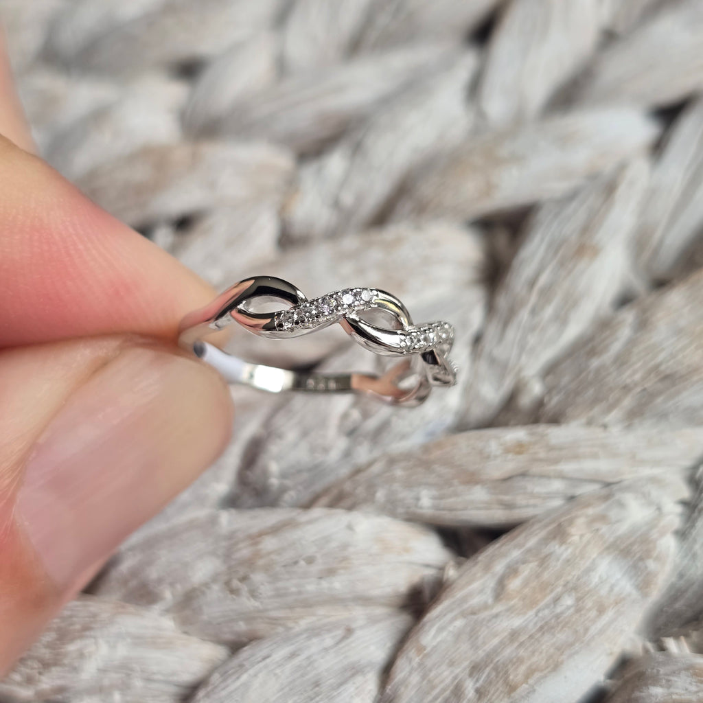 Infinity Stack ring