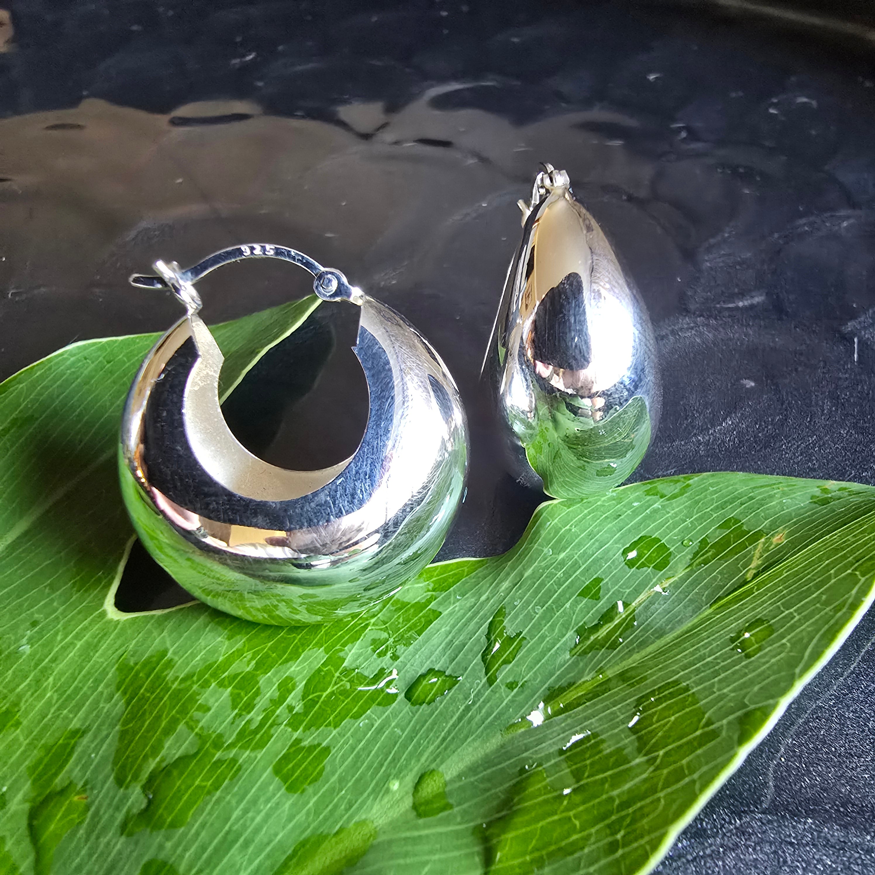 26mm Chunky Hollow Hoops