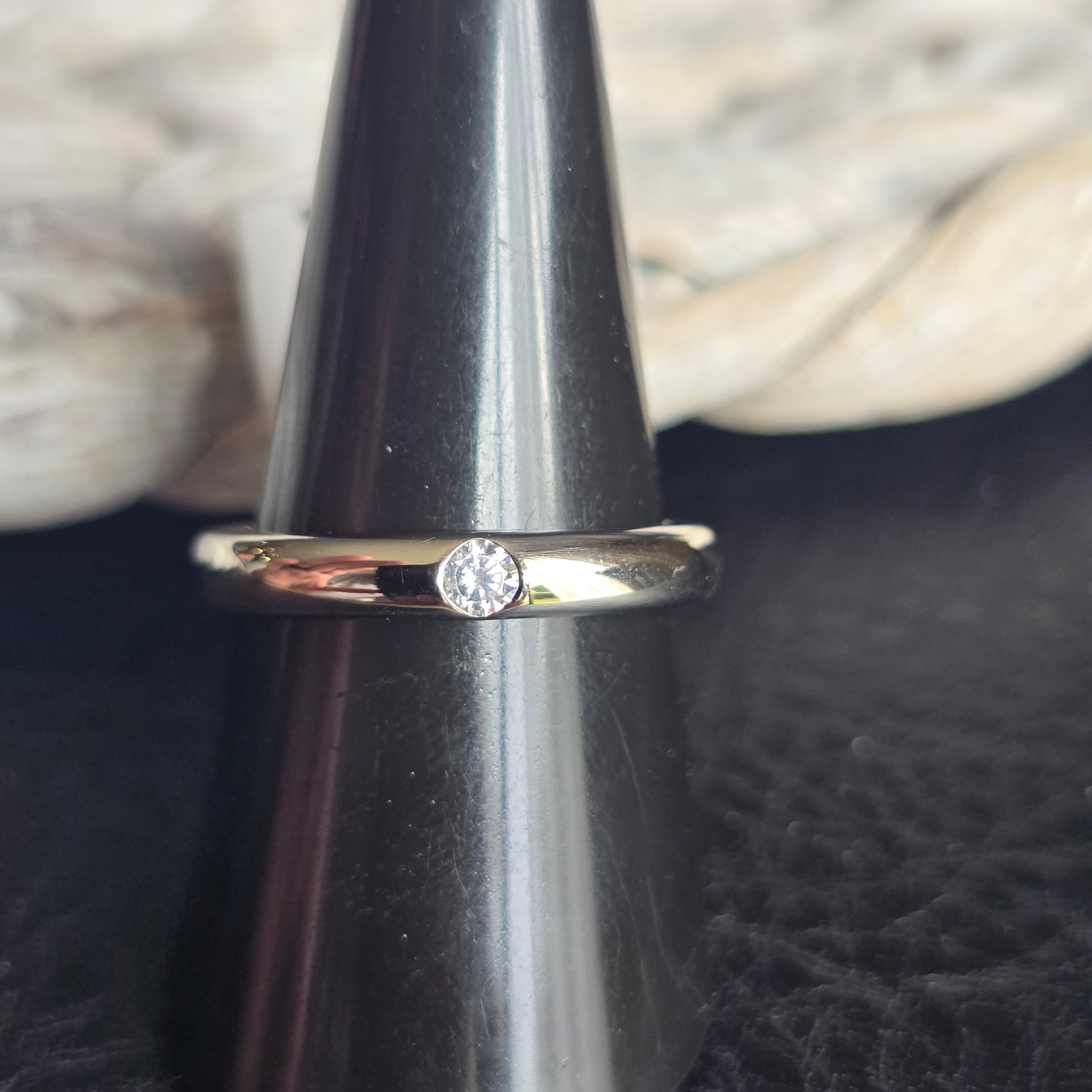 Cz Wedding band