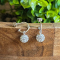 9mm Cz Ball Pretty Woman Stud