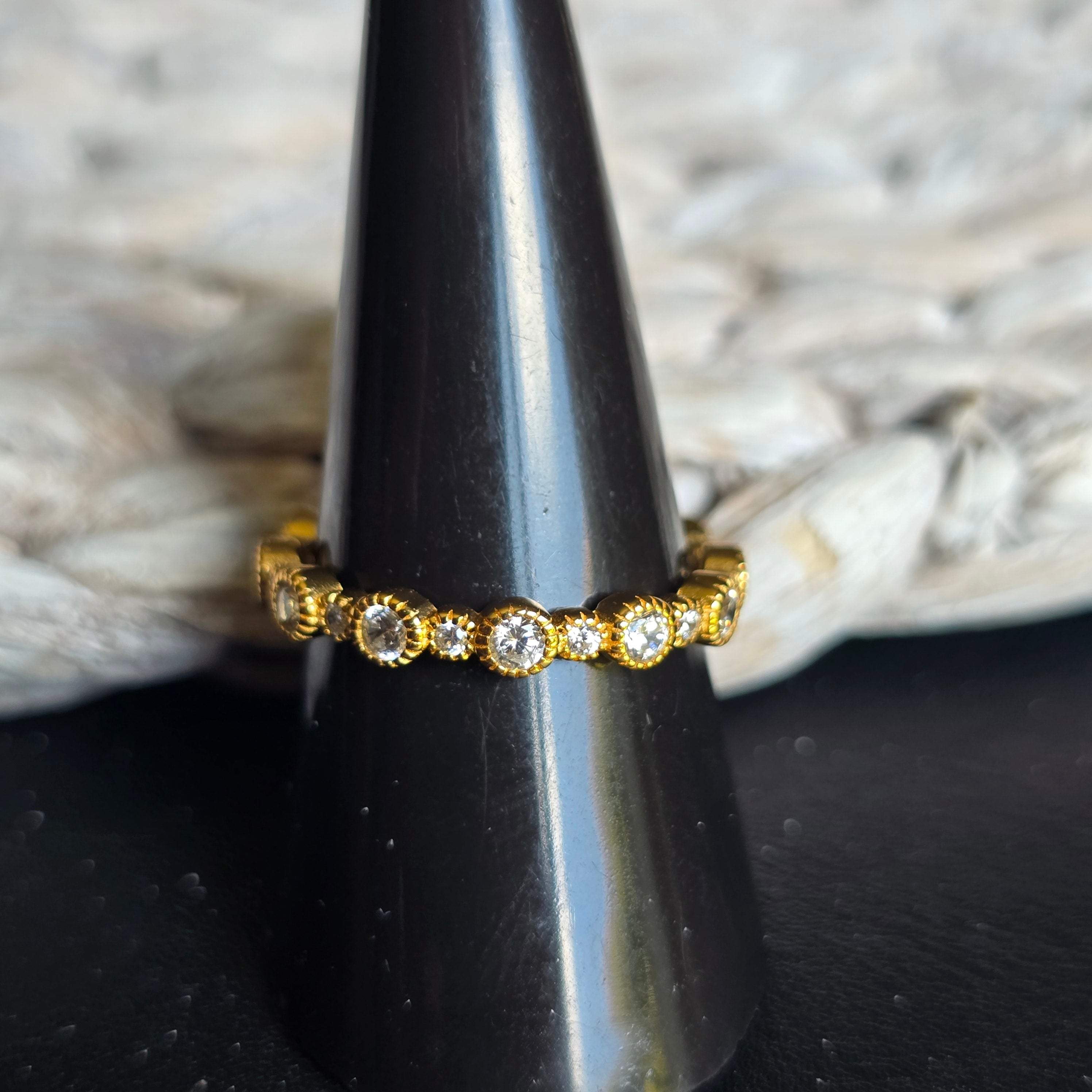 Round Cz Eternity ring