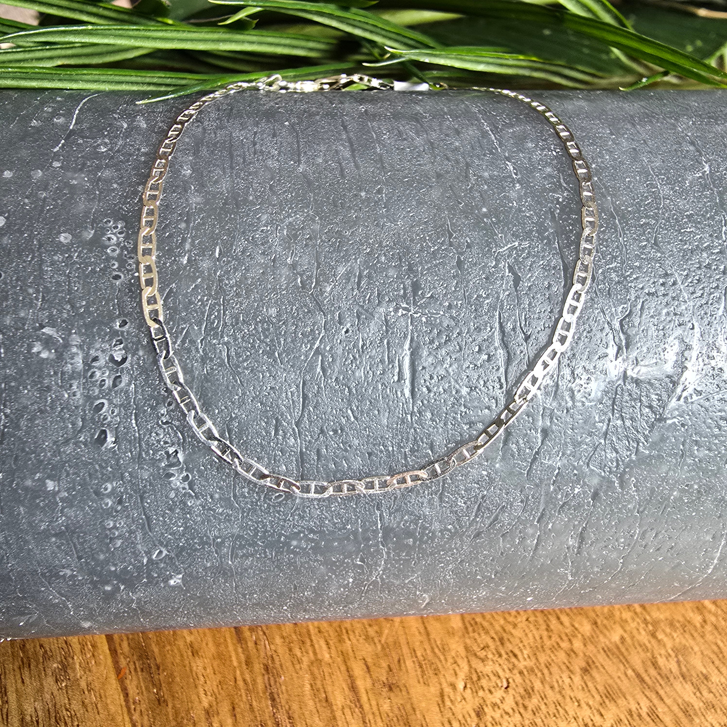 18.5cm 2mm Mariner Bracelet