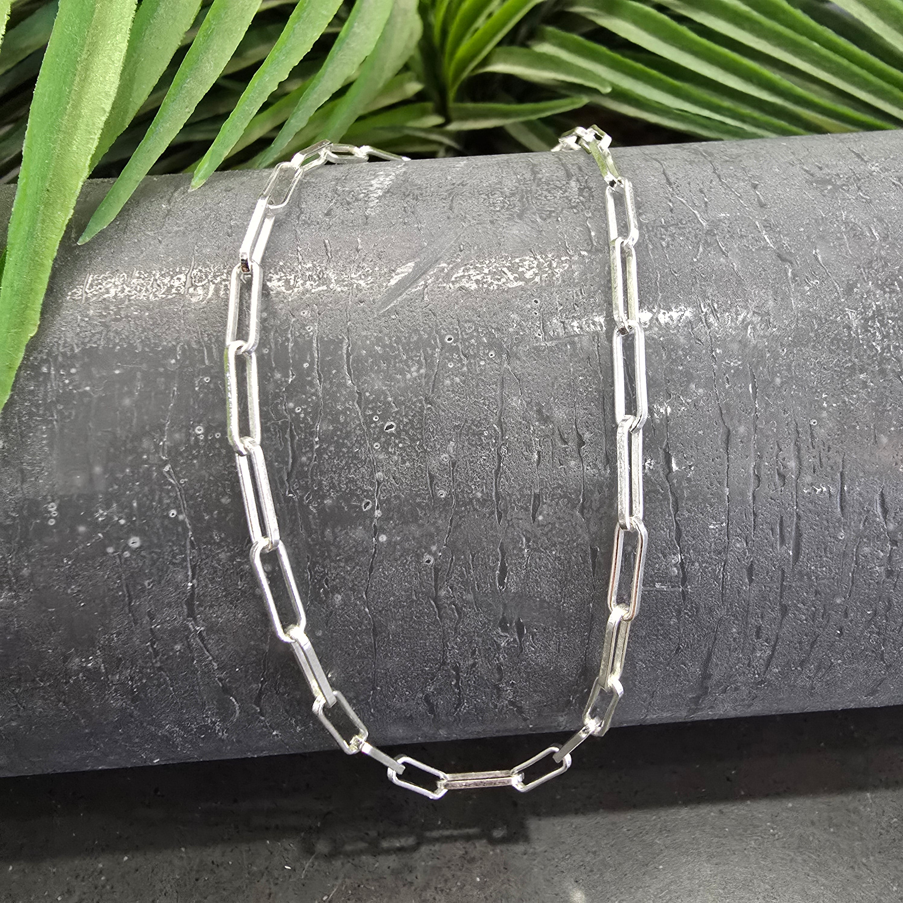 26cm Paperclip Anklet