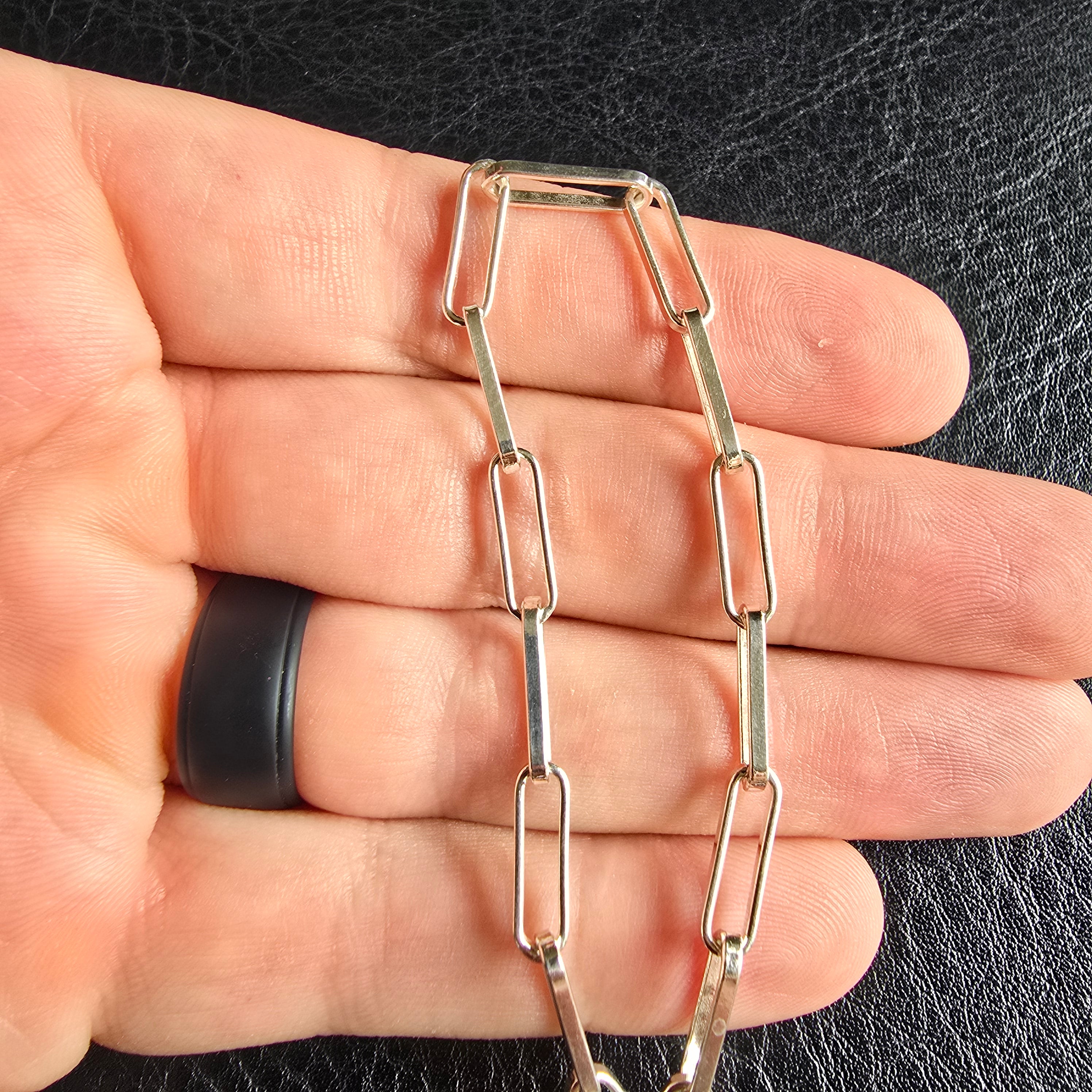 4.3mm Paperclip Necklace