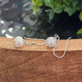 28mm Dangling Round Pearl