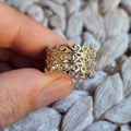 Filigree Eternity ring