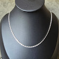 2.3mm 42cm Snail Link Necklace