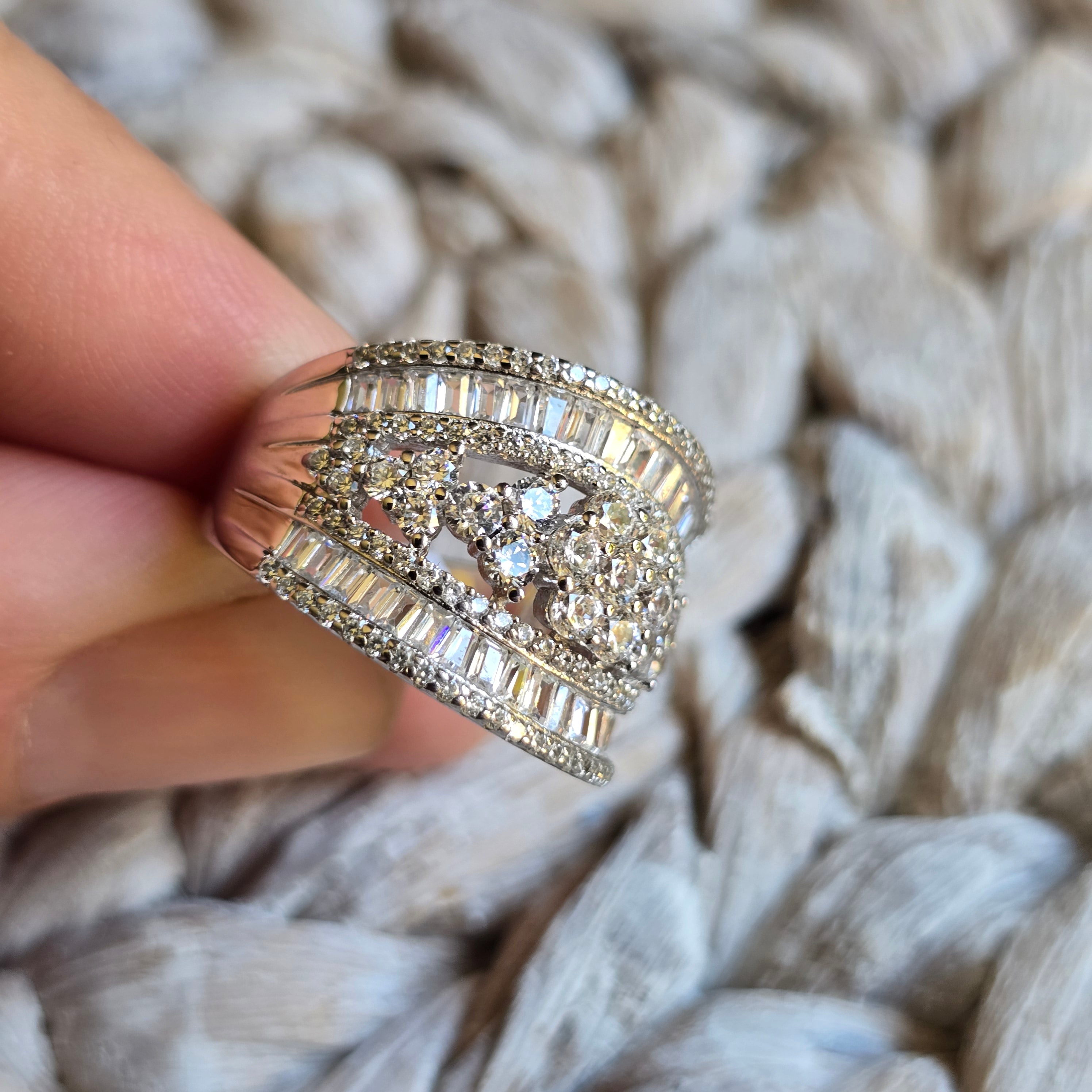 Round Bridget Cz ring