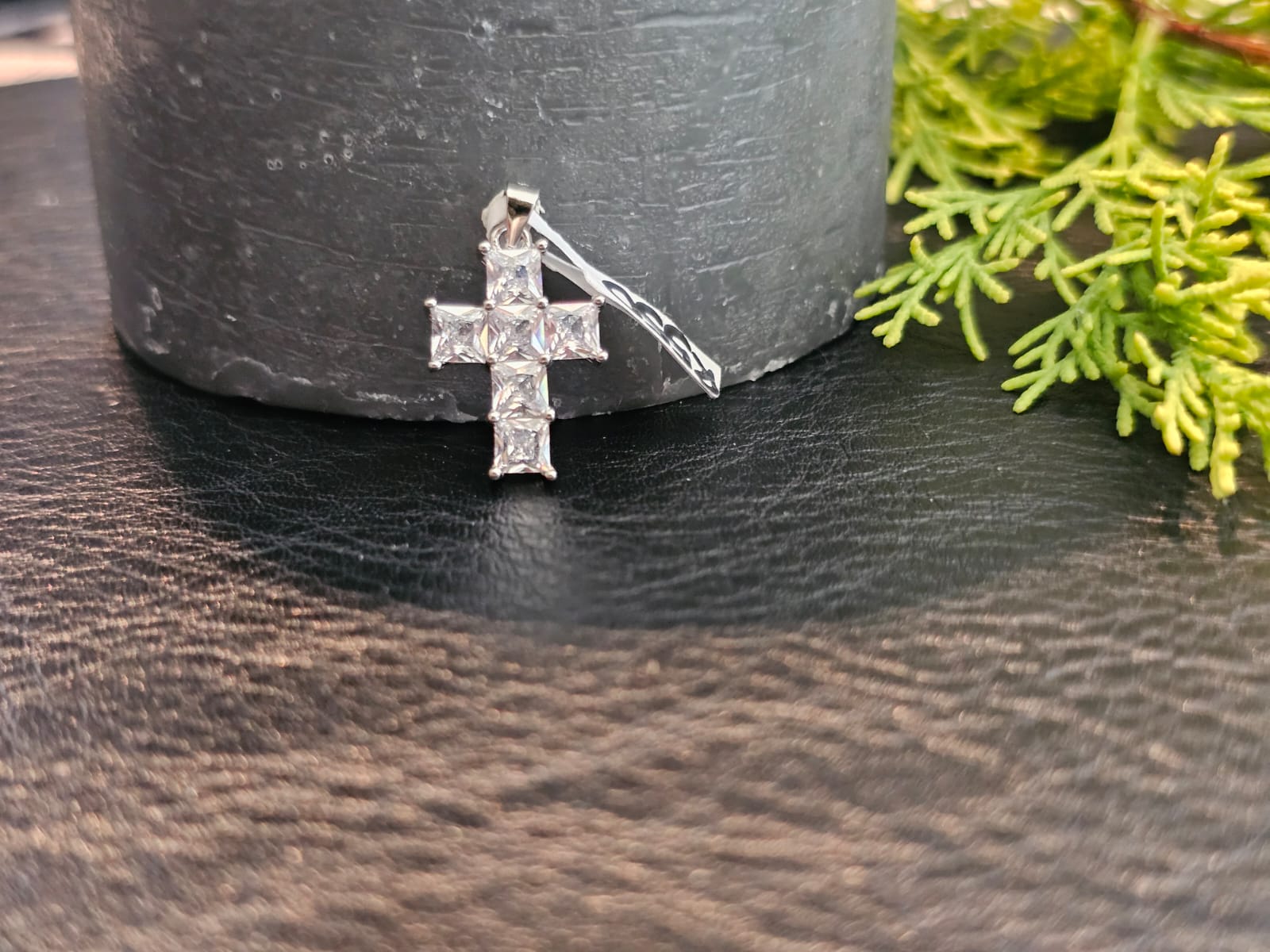 18×13mm Square Cz Cross