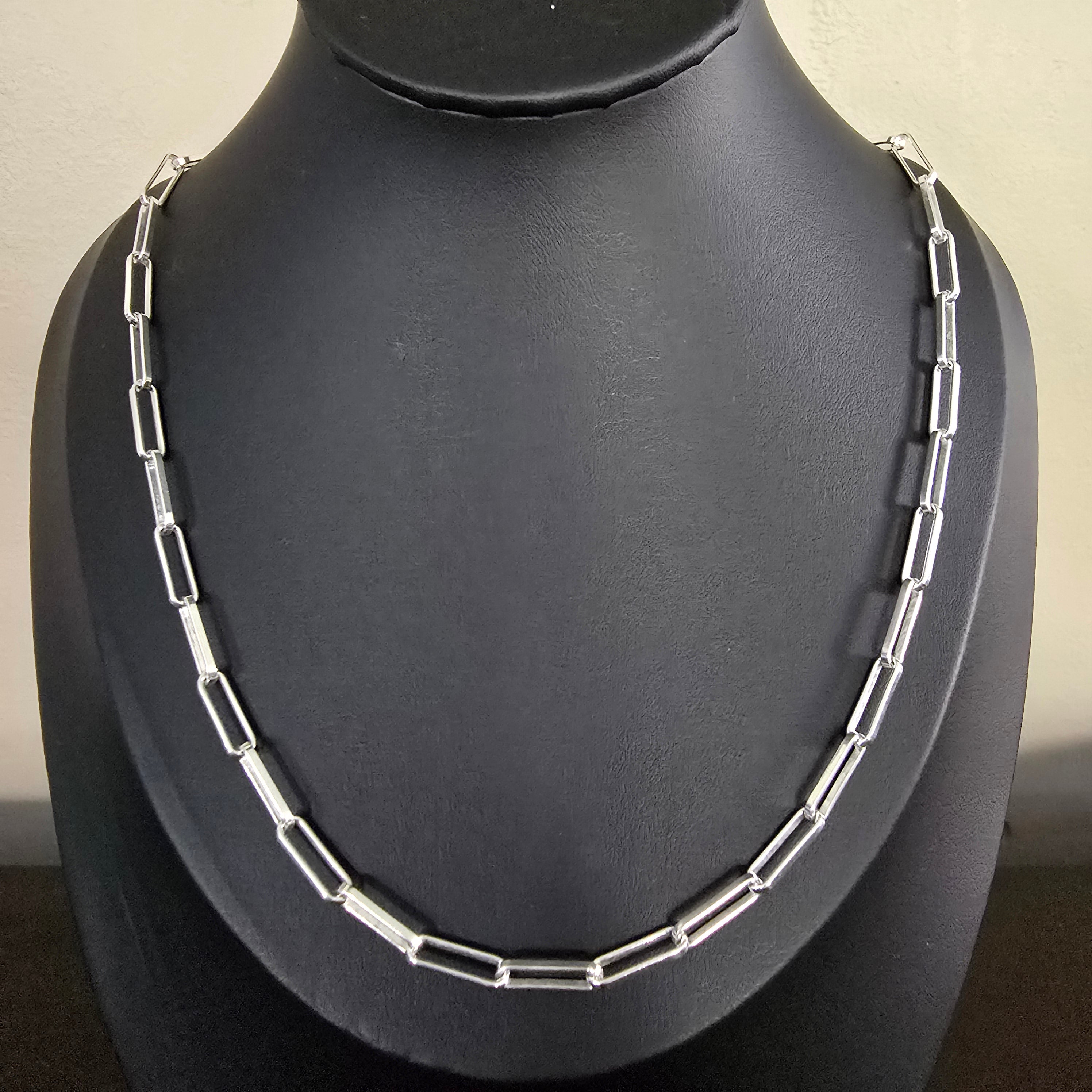 4.5mm Paperclip Necklace