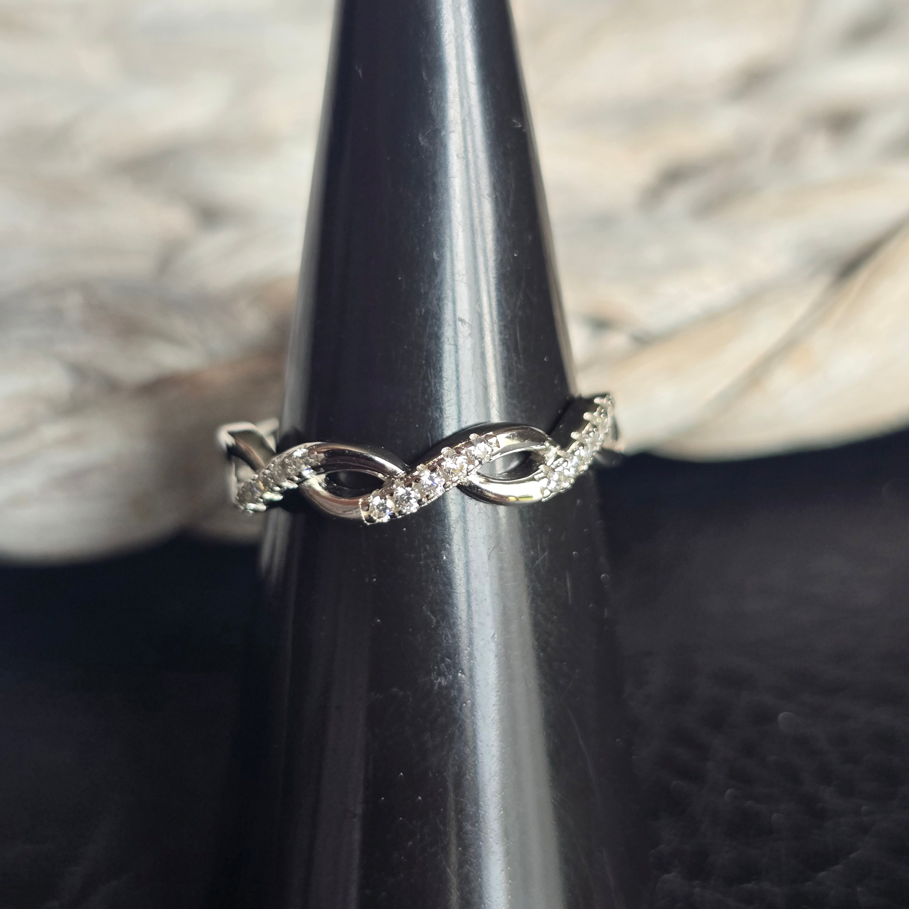 Infinity Stack ring
